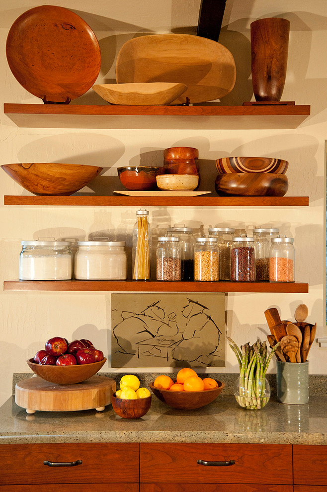 Inspiration for an eclectic kitchen in San Francisco.