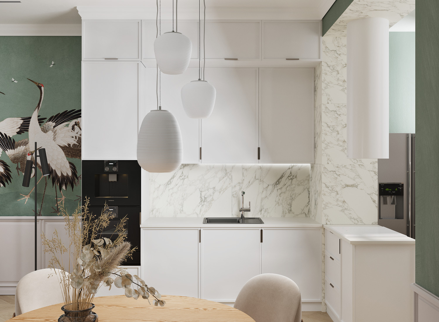 Дизайн-проект четырехкомнатной квартиры в ЖК "Звезда"