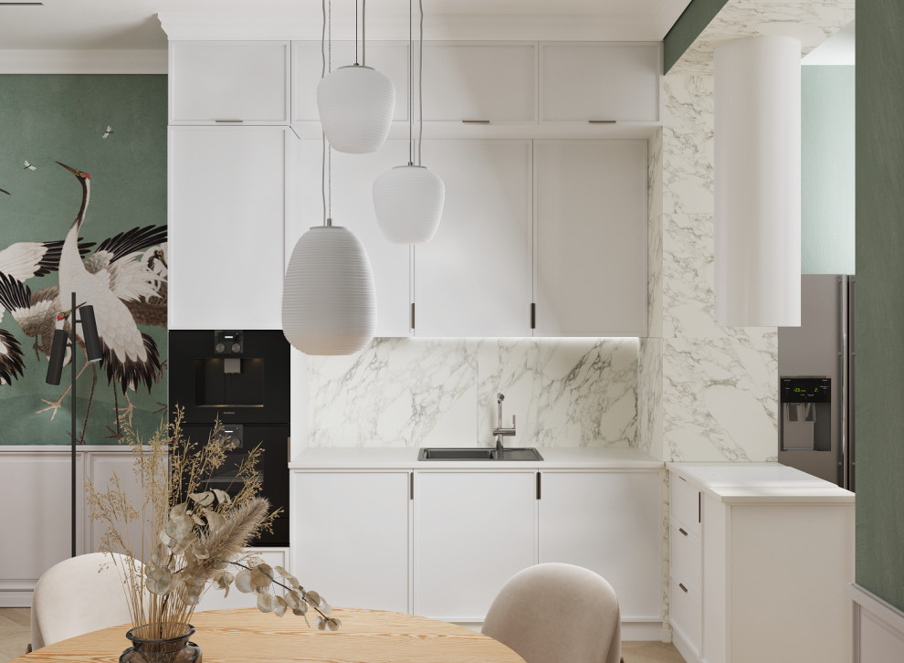 Дизайн-проект четырехкомнатной квартиры в ЖК "Звезда"