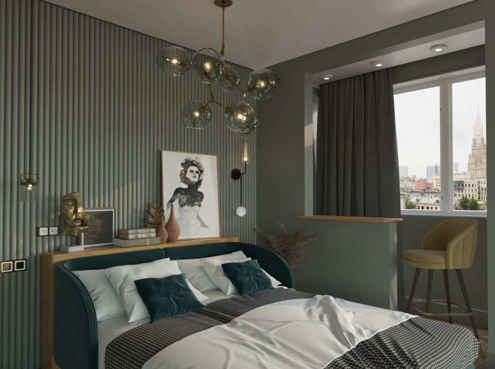 дизайн-проект в стиле mid-century