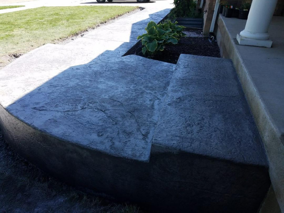 Sidewalk and Steps Update