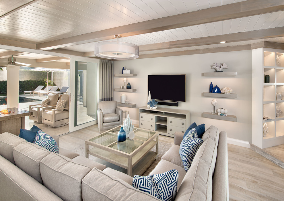 Pelican Bay- Cinnabar Design - Modern - Living Room - Miami - by PBS ...