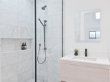 Modern Bathroom by Luxe Remodel
