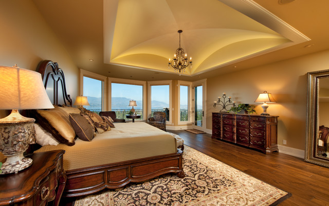 Silver Tommie Award Winner 2013- Frame Custom Homes mediterranean-bedroom