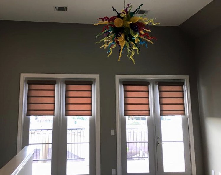 Home design - transitional home design idea in Houston