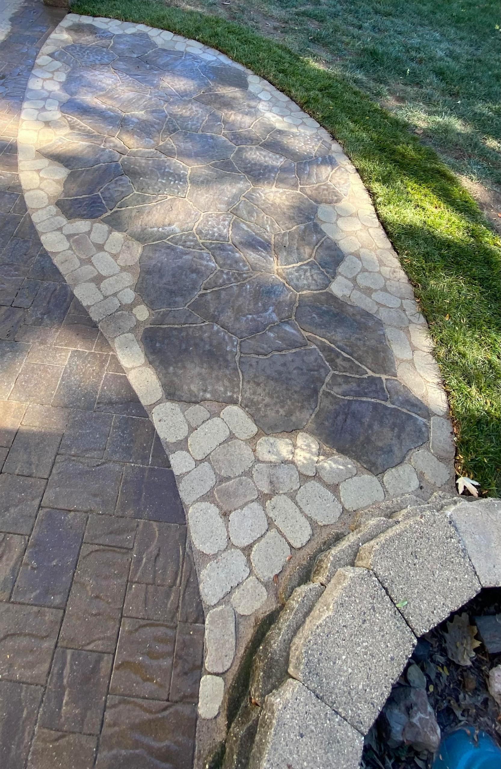 Abstract patio extension Lincoln, NE