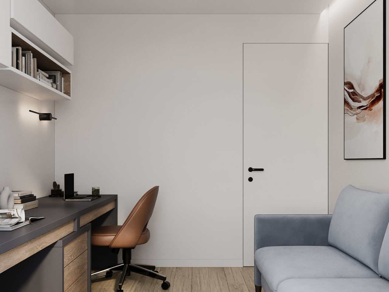 Дизайн-проект квартиры 60 кв.м в современном стиле