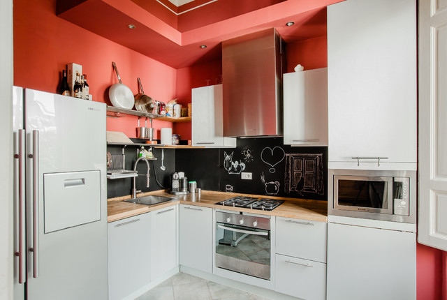 Apartment contemporary-kitchen