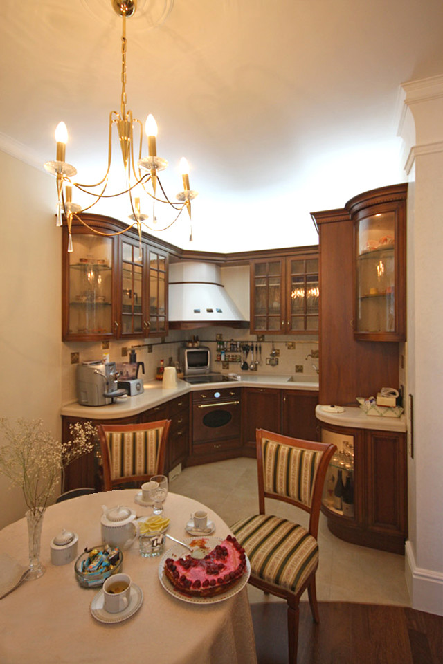 РЕСПЕКТАБЕЛЬНЫЙ ИНТЕРЬЕР КВАРТИРЫ В Ж/К "ШУВАЛОВСКИЙ"