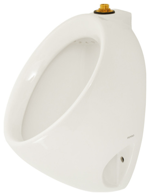3/4" Top Inlet PROFLO PF1845PT Wall Mounted Rear Outlet Urinal White 