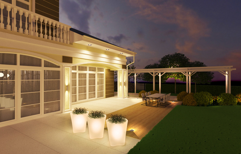 Освещение загородного дома