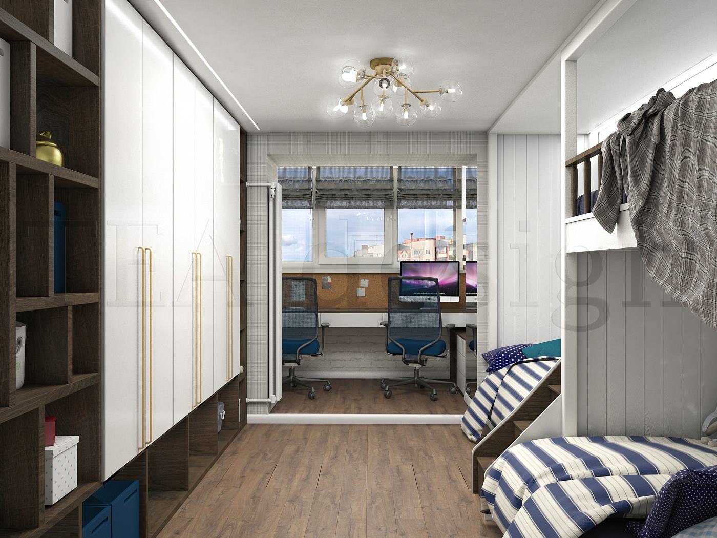 Детская для 3-х мальчиков