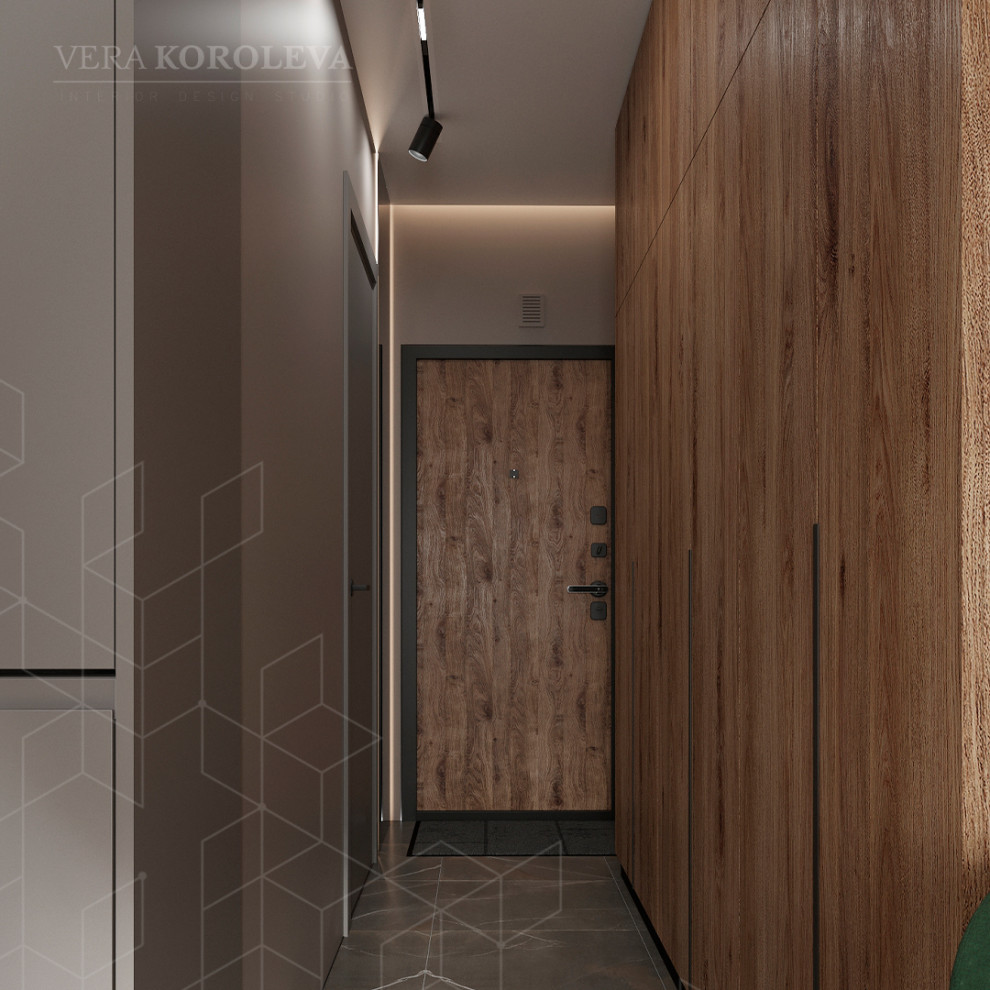 Дизайн-проект квартиры-студии в Подмосковье