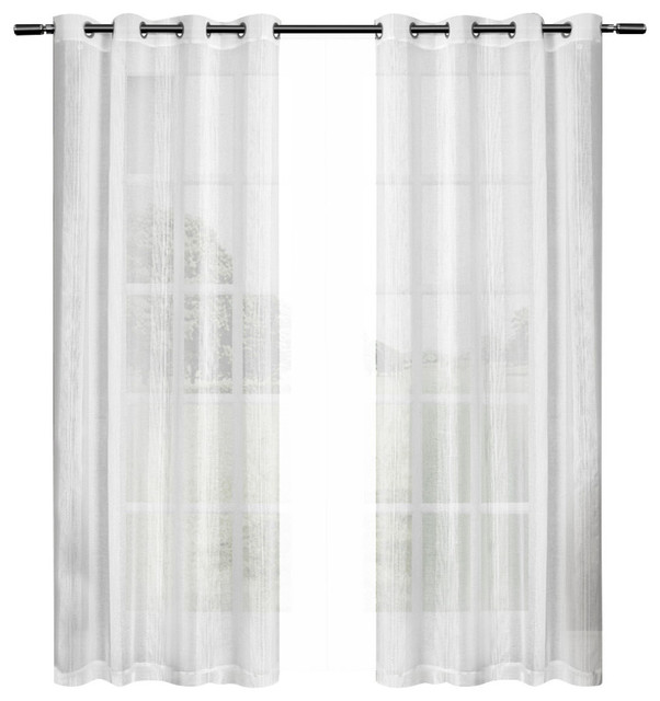 Penny Grommet Top Window Curtain Panels - Contemporary - Curtains - by  Amalgamated Textiles, USA | Houzz