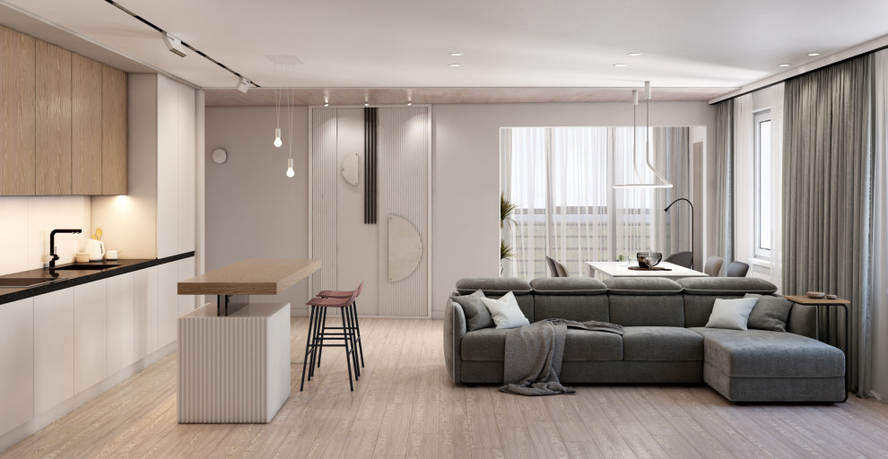 Квартира в Сканди минимализме