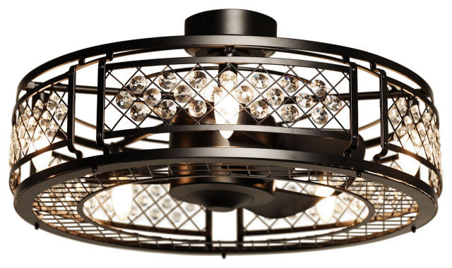 26 9 In Black Industrial 3 Blades Ceiling Fan With Remote Control Transitional Fans By Whoselamp Houzz Black Industrial 3 Blades Ceiling Fan, 26 9 In Black Industrial 3 Blades Ceiling Fan With Remote Control