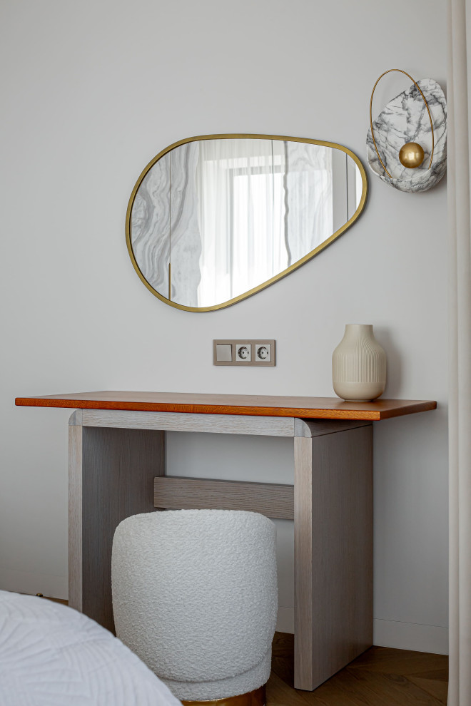 Реализованный дизайн проект четырехкомнатной квартиры 112 кв. м.