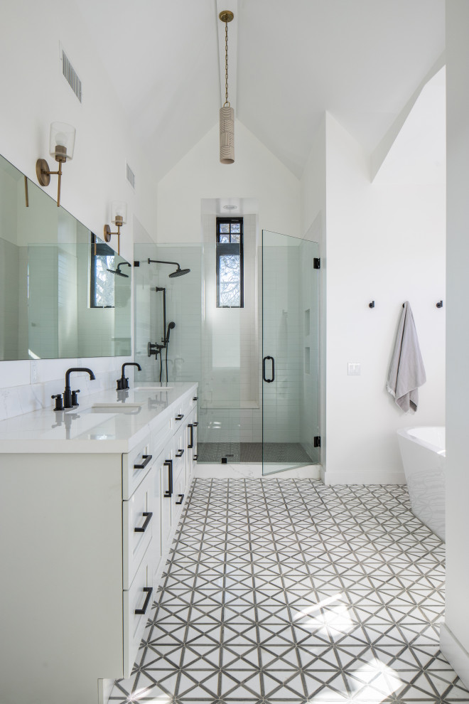Magnolia - Farmhouse - Bathroom - San Diego - by sk7 design studios ...