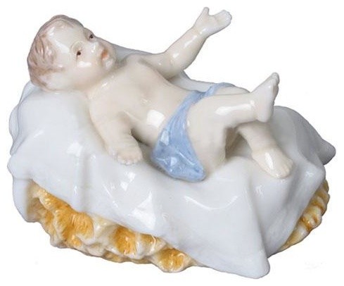Nativity Infant Jesus, Religious, Fine Porcelain