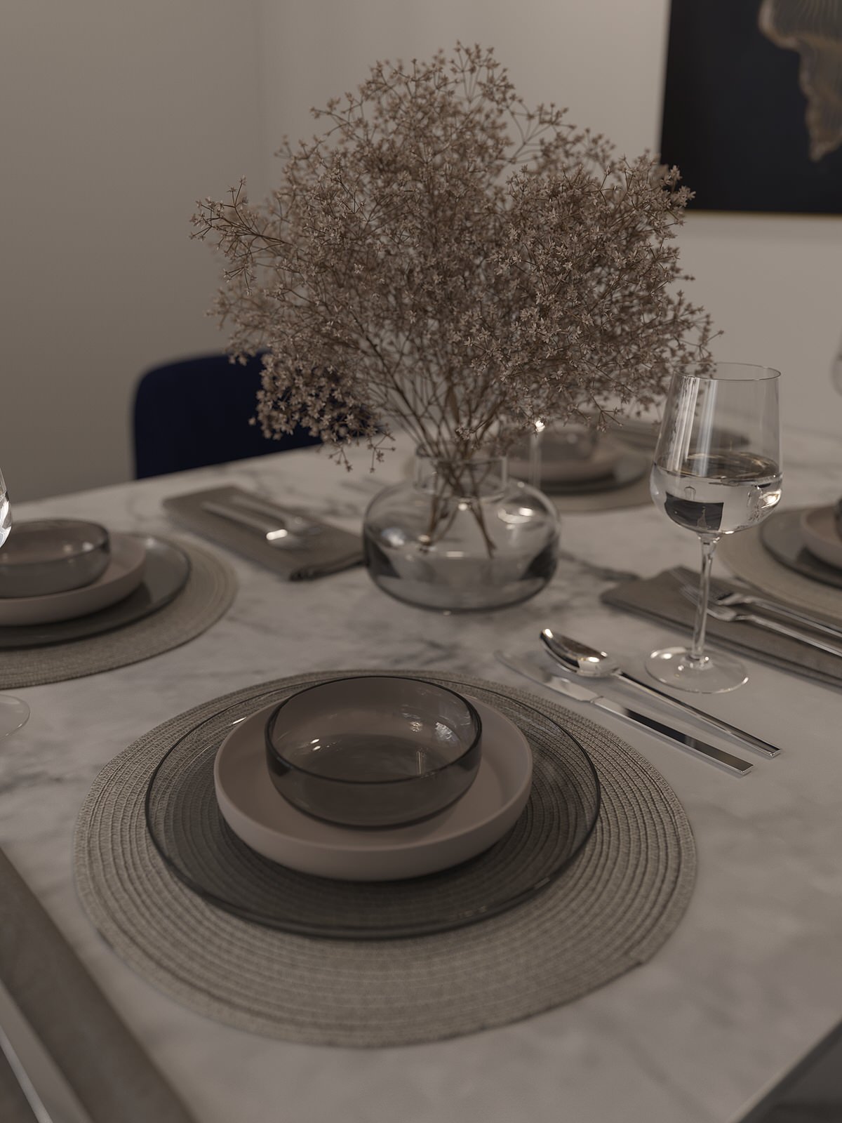 Кухня и гостиная в трешке