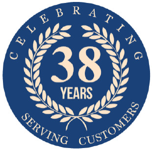 Celebrating 38 years of serving customers