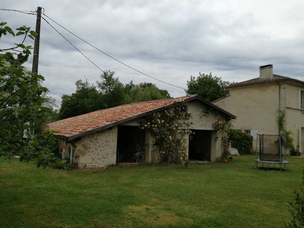 Rénovation d'une grange en deux gîtes ruraux (en cours)