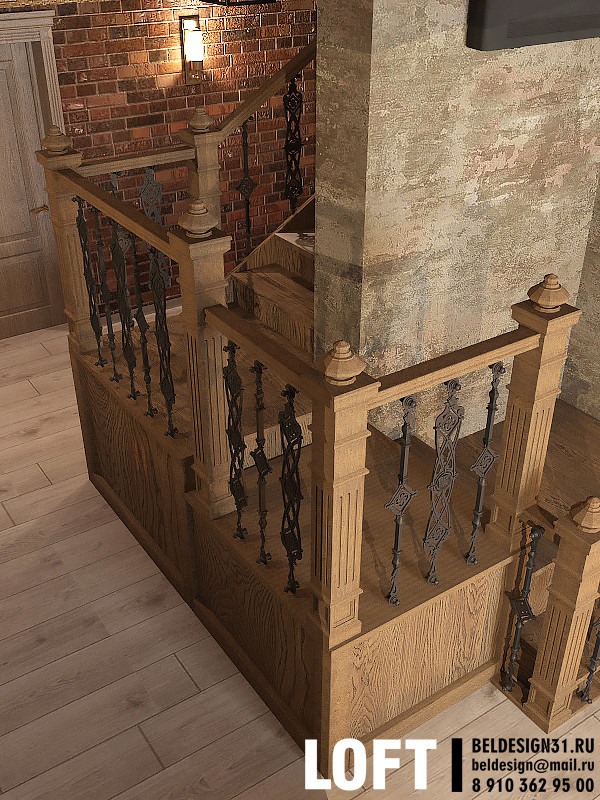 Интерьер дома в стиле Лофт