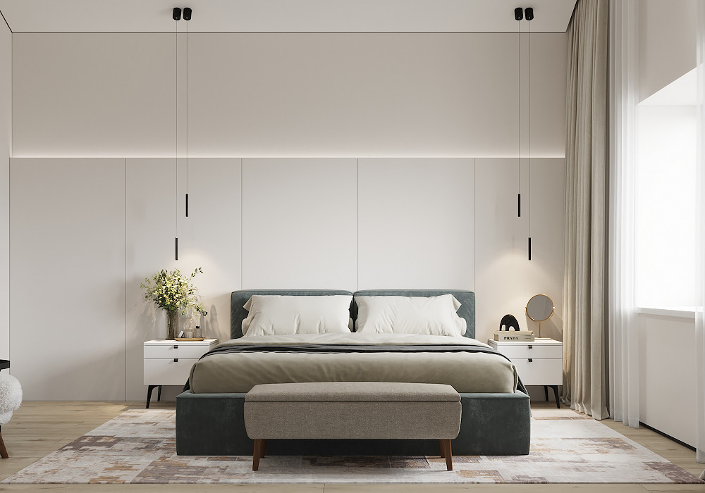 Дом для семьи в стиле минимализм 125 м². Посёлок Костюнино