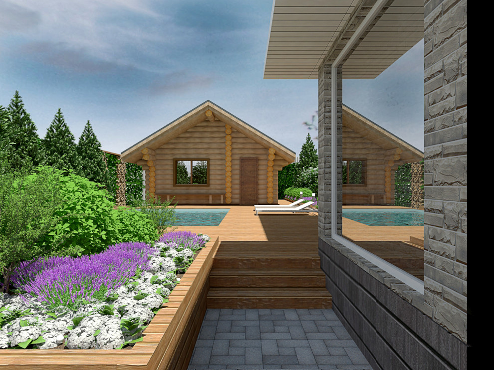 Благоустройство участка, в р-не п. Соловей ключ