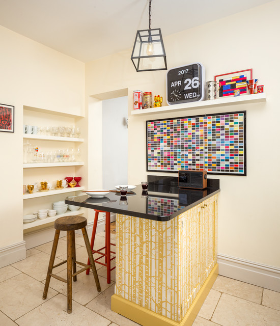 Edwardian Villa, Yorkshire eclectic-kitchen