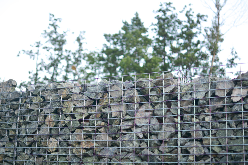 Забор из габиона