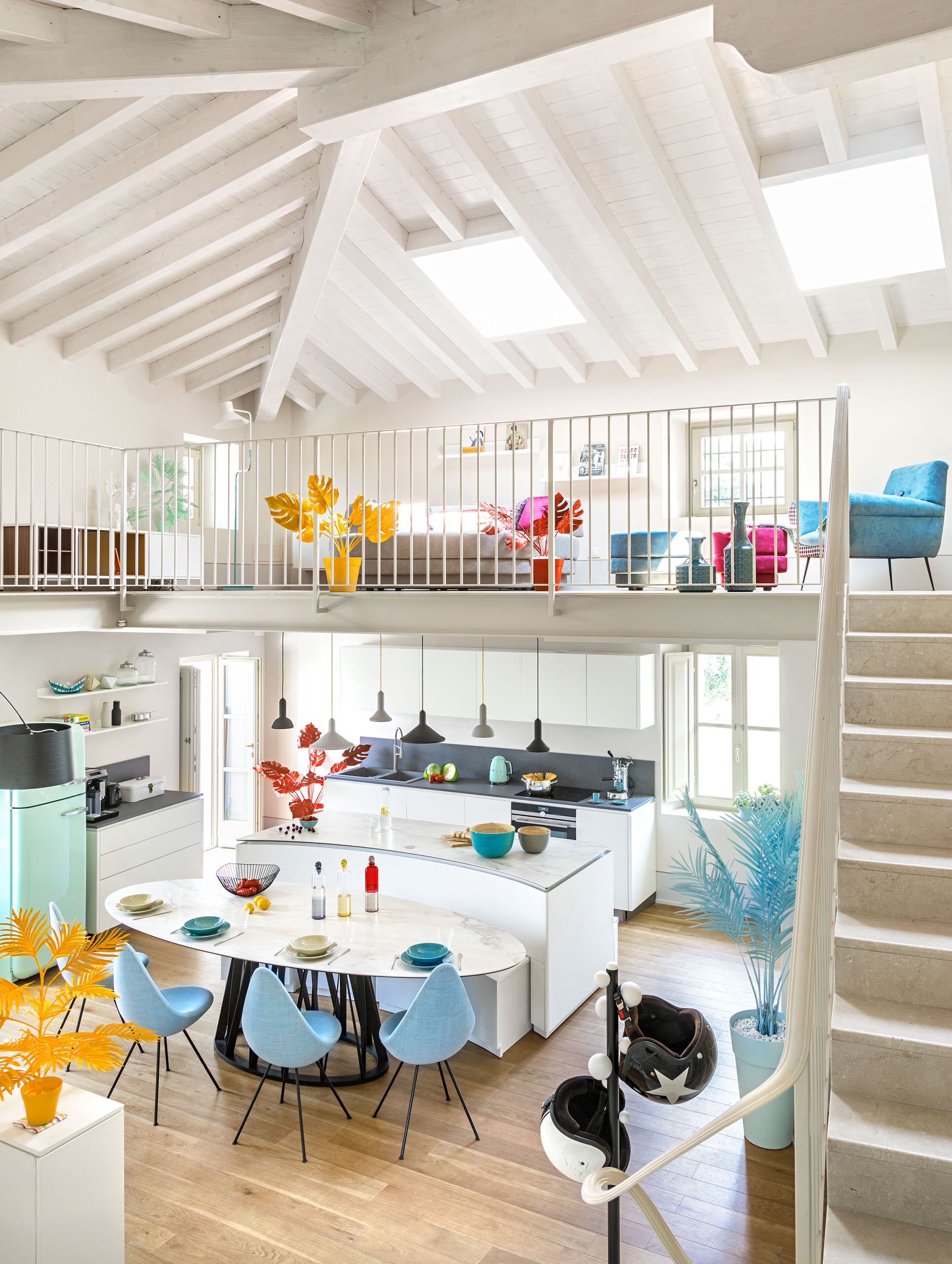 Playful Vacation Home With a Clever Guest Bed