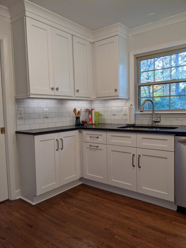 Gate Post Kitchen/After photo