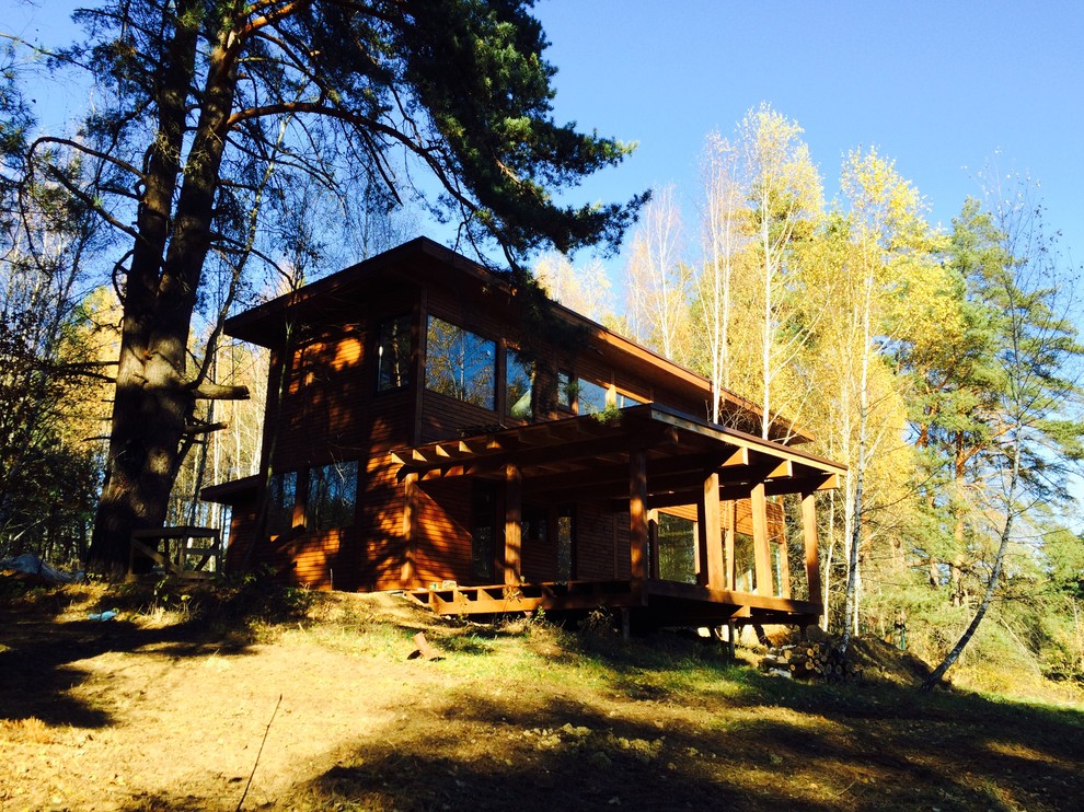 Дом 300 кв.м в коттеджном поселке "Заокские Просторы и Пейзажи"