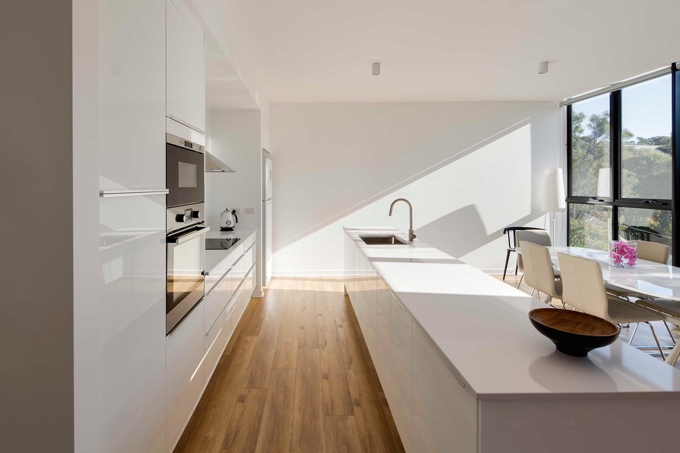 Inspiration for a scandinavian kitchen in Melbourne.