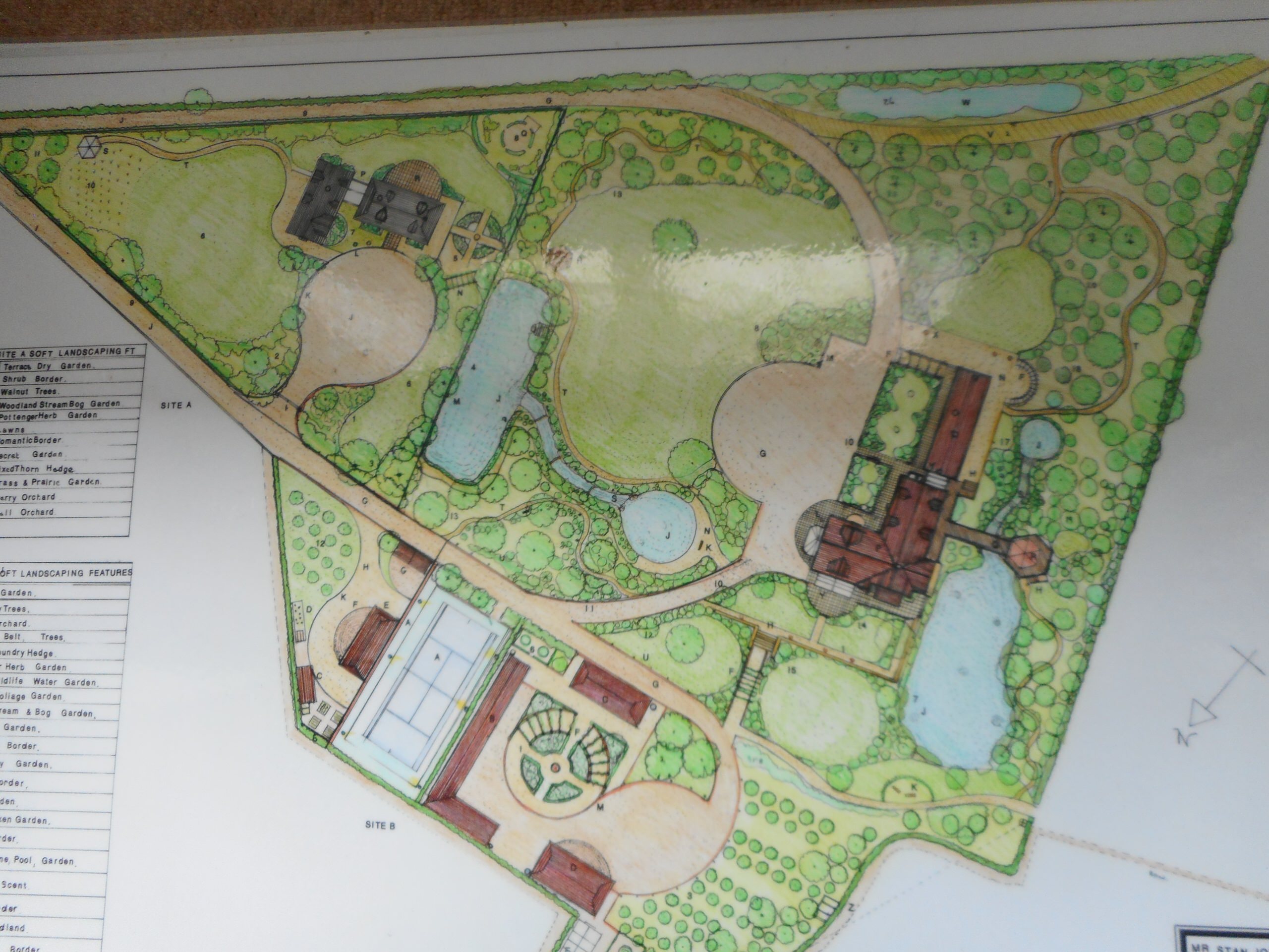 MASTER PLAN SITE TOTAL RENOVATION 17TH CENTURY FARMHOUSE RUINED