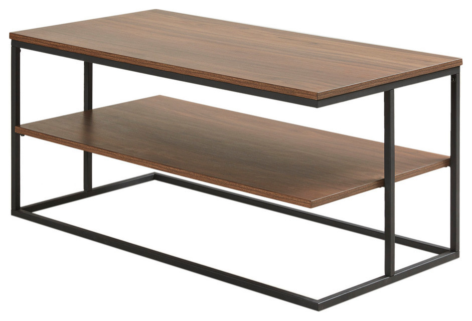 510 Design Monarch 2Tier Open Shelf Rectangualr Coffee Table