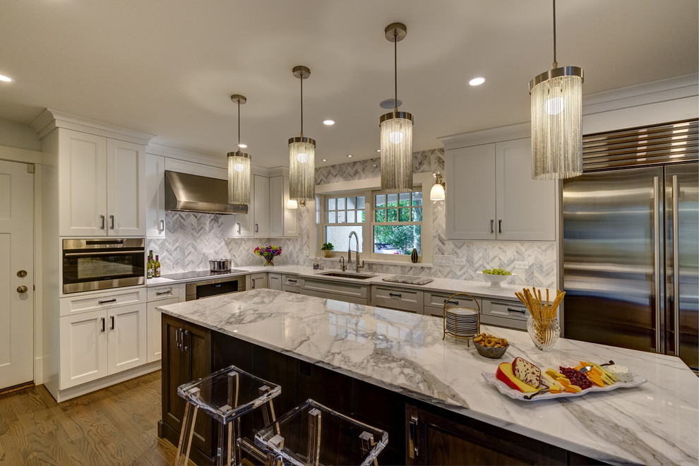 Highland Park Elegance - Kitchen - Chicago - by Kitchen Design Partners ...