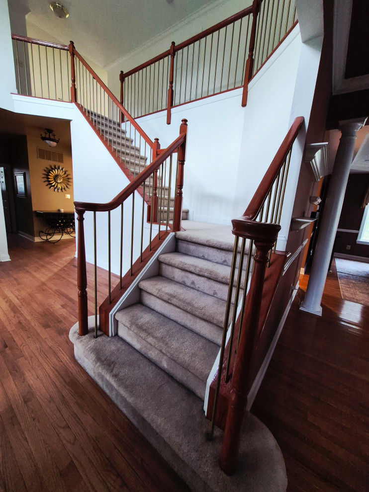 New Hope Kitchen Painting Railings Trim