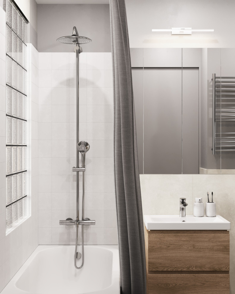 Интерьер однокомнатной квартиры под сдачу