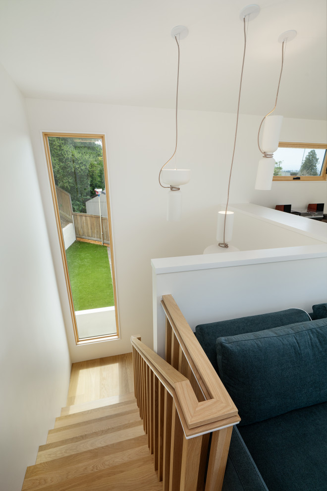 Oakland Hills Modern Addition | White Oak + Architectural Windows