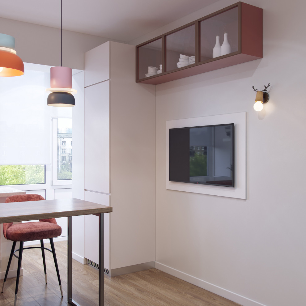 Яркая однушечка для молодой мамы с дочкой