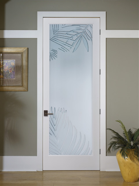 decorative glasses for doors