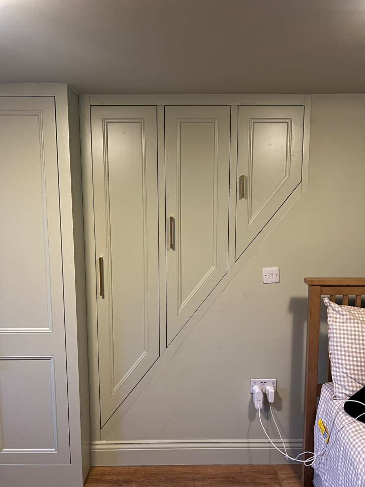 Alcove Chimney Sides Units and Loft Slopped Built In Unit