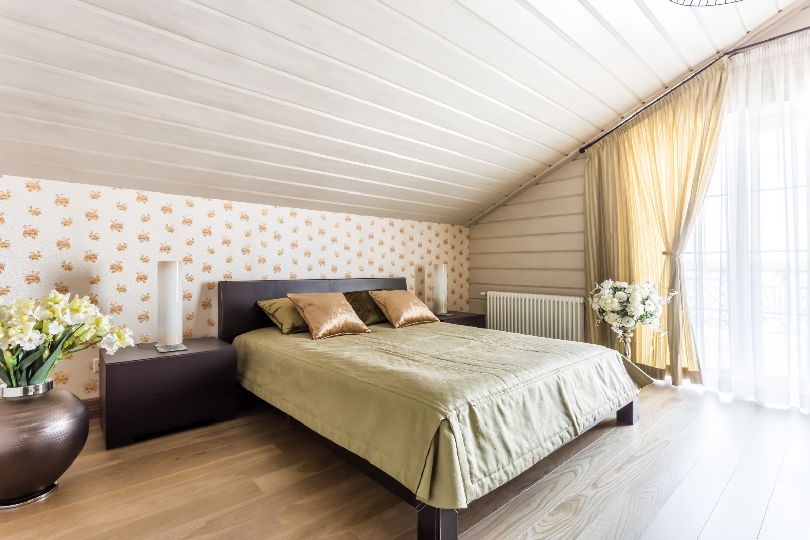 Интерьер загородного дома у моря