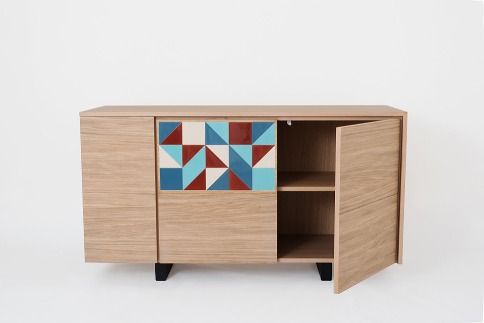 Wood-Tile modello Cordoba Dimensioni L 140 x H 78 x P48