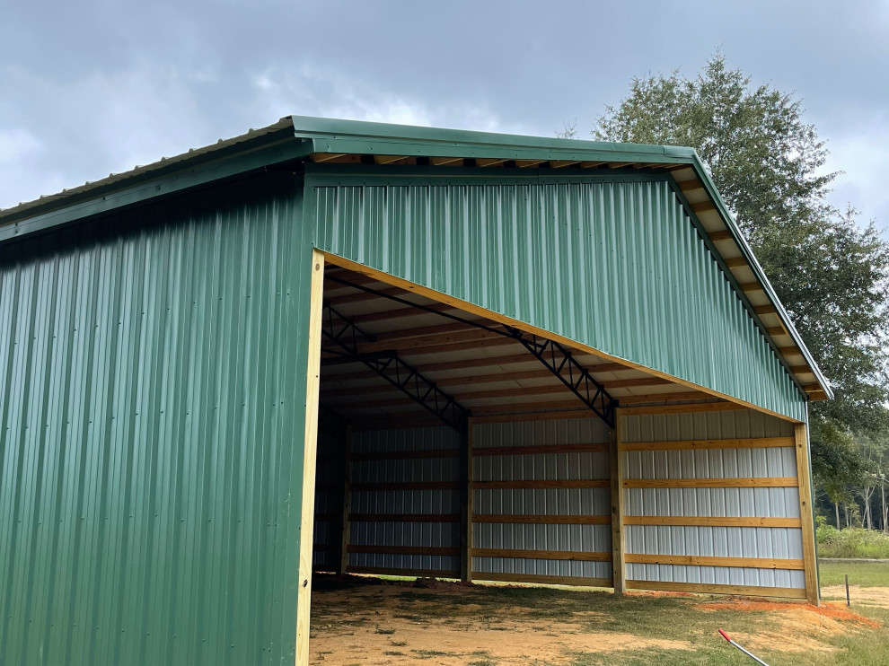 pole barns