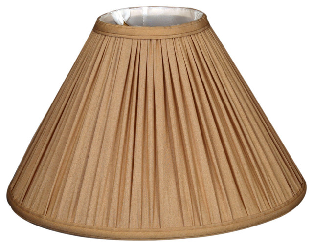 Royal Designs Coolie Empire Gather Pleat Basic Lamp Shade, 5x14x9.5