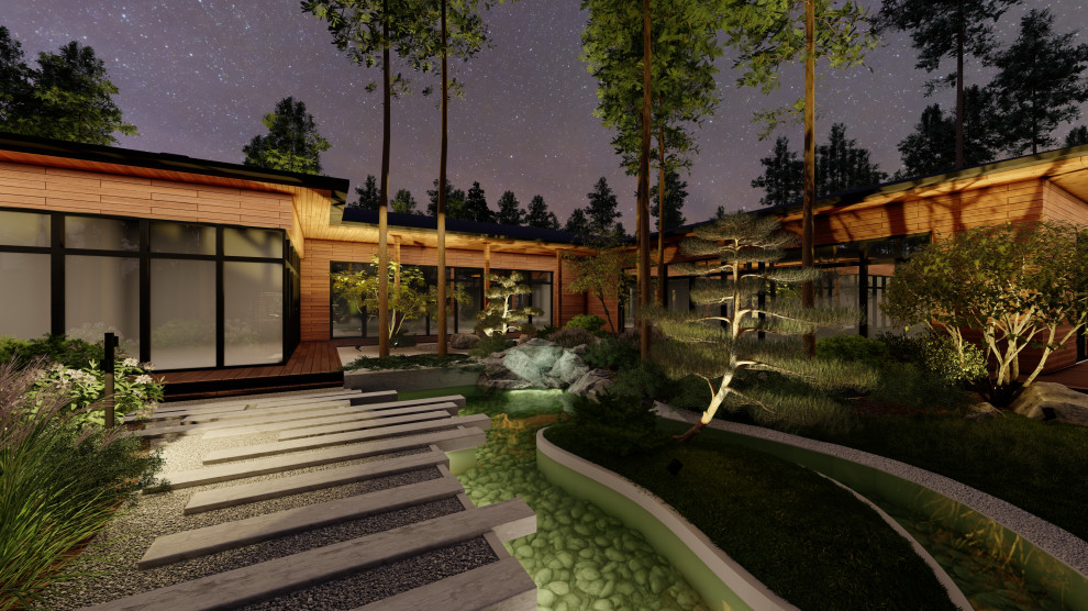 СОВРЕМЕННАЯ ИНТЕРПРЕТАЦИЯ ТРАДИЦИОННОГО ВОСТОЧНОГО САДА.