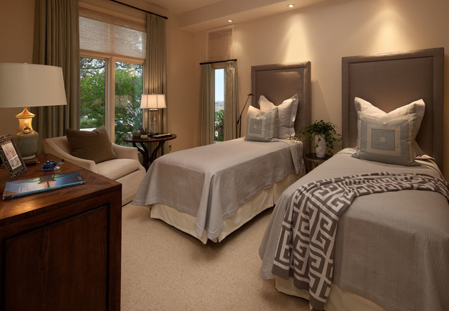 California Contemporary Ranch contemporaneo-camera-da-letto